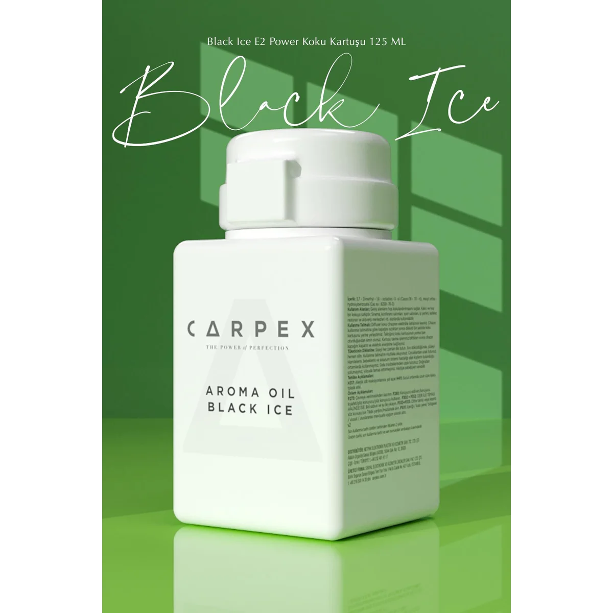 Black Ice 125ML E2 Koku Kartuşu Premium Seri