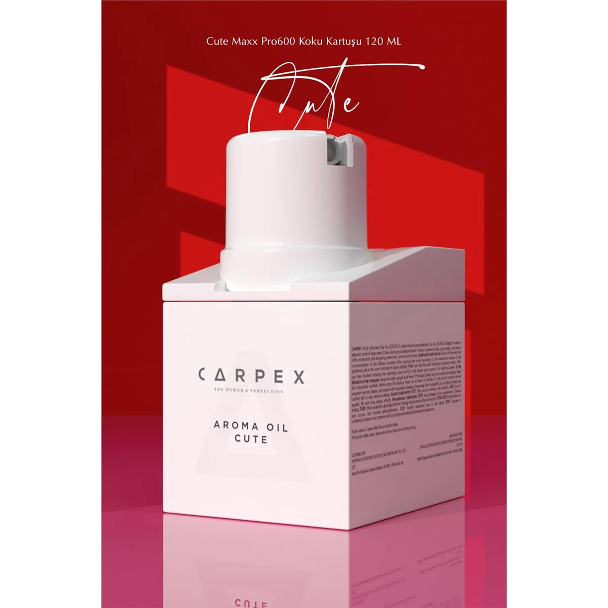 Cute Maxx Pro600 Koku Kartuşu 120 ML Classic Seri
