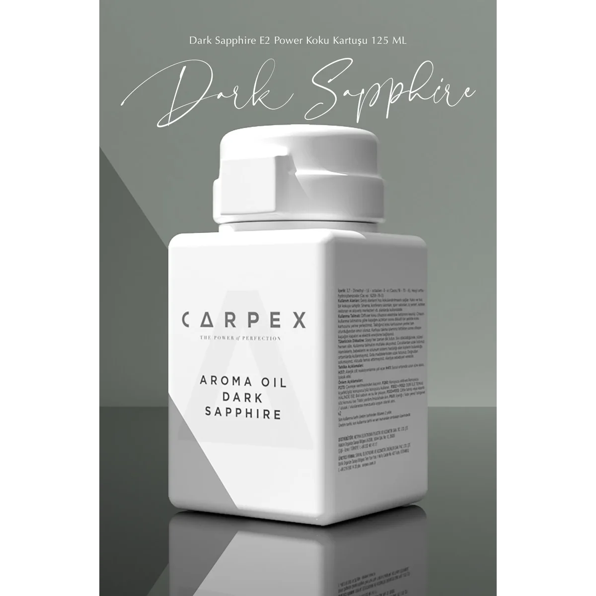 Dark Sapphire 125ML E2 Koku Kartuşu Premium Seri