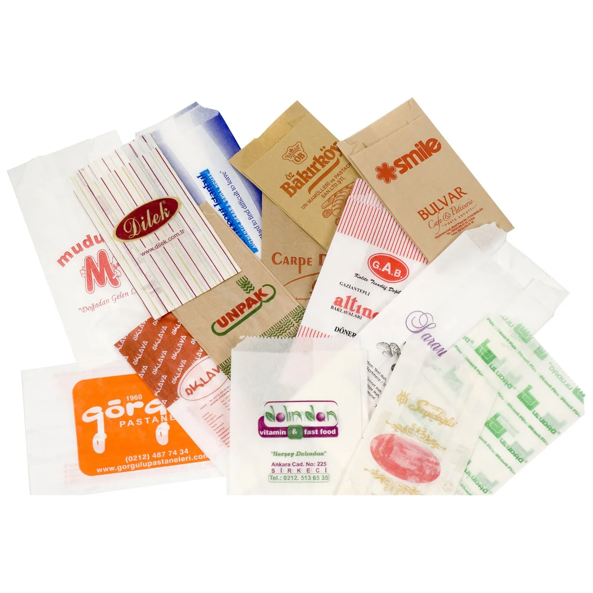 Baskılı / Baskısız Kraft Kese Kağıtları