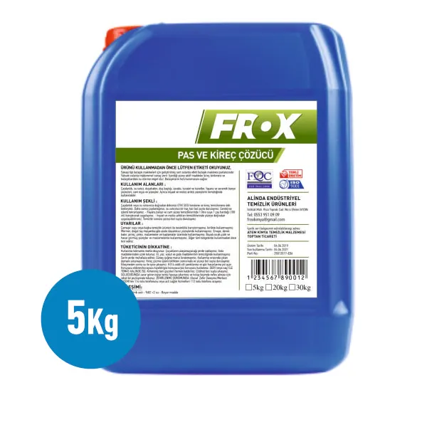 Frox 5 Kg Pas ve Kireç Çözücü