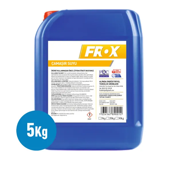 Frox 5 Kg Çamaşır Suyu
