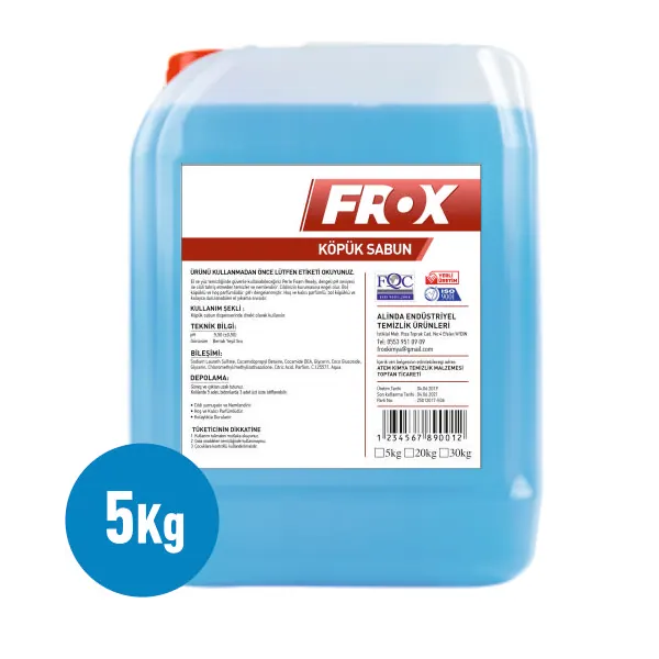 Frox 5 Kg Köpük El Yıkama Sabunu
