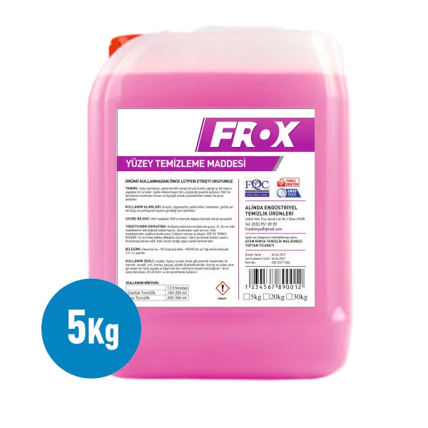 Frox 5 Kg Genel Yüzey Temizleme Maddesi