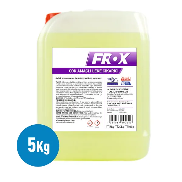Frox 5 Kg Çok Amaçlı Leke ve Kir Sökücü