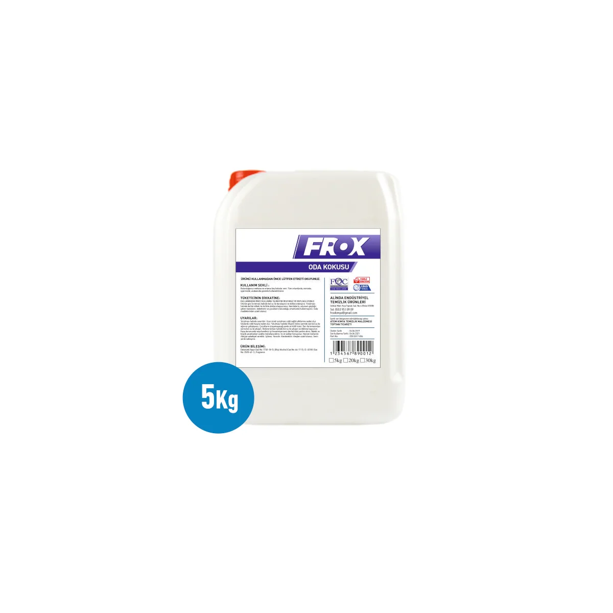 Frox 5 Kg Parfümlü Oda ve Ortam Kokusu (Bahar)