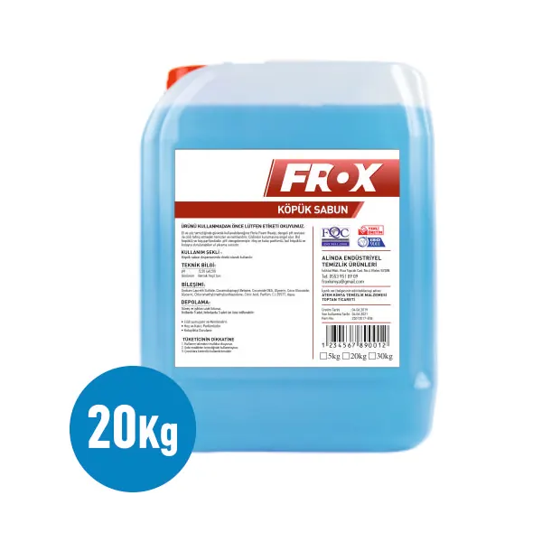 Frox 20 Kg Köpük El Yıkama Sıvısı