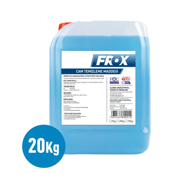 Frox 20 Kg Cam Temizleme Sıvısı