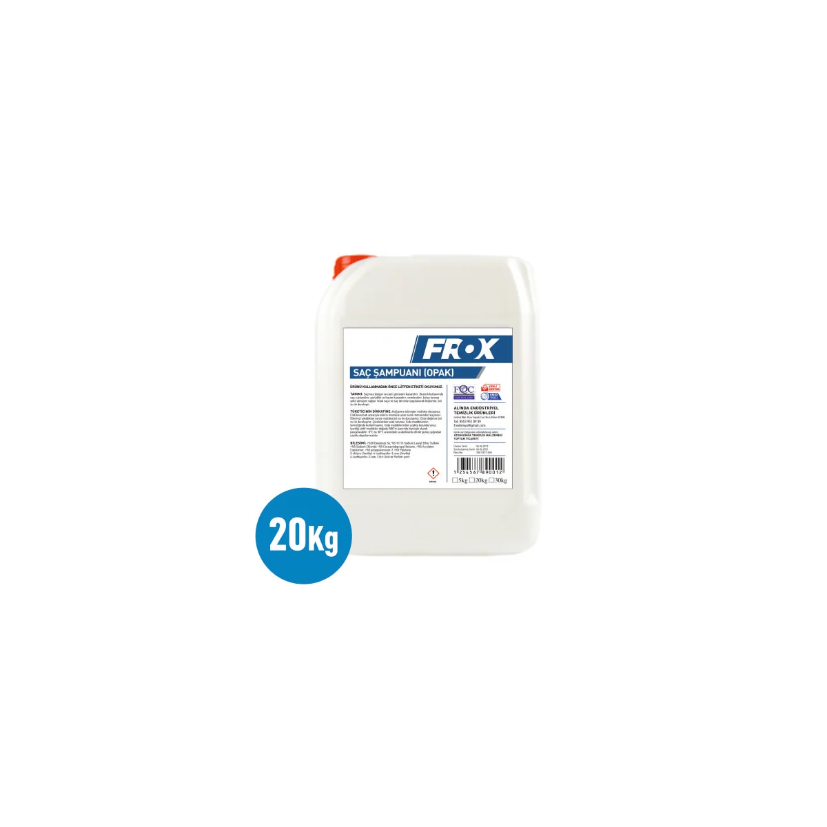 Frox 20 Kg Saç Şampuanı