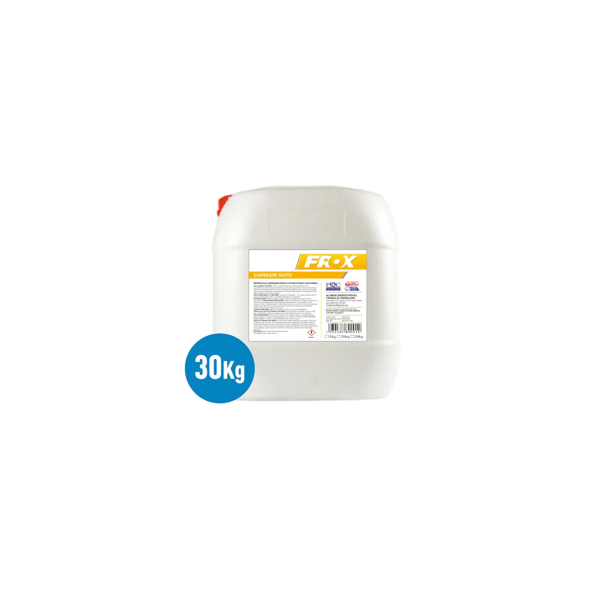 Frox 30 Kg Endüstriyel Çamaşır Suyu