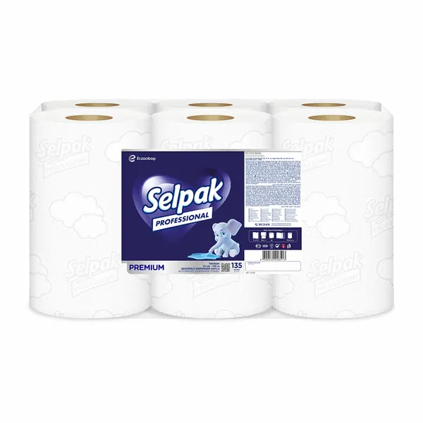 Selpak Professional Premium Sensörlü Dispenser Havlu 135m