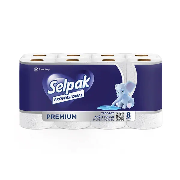 Selpak Professional Premium Kağıt Havlu 8'li