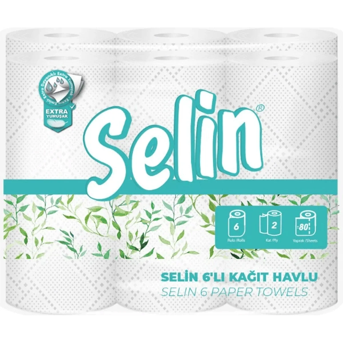 Selin 6'lı Kağıt Havlu
